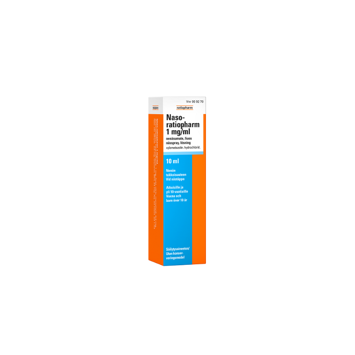 NASO-RATIOPHARM nenäsumute, liuos 1 mg/ml 10 ml kuva 2