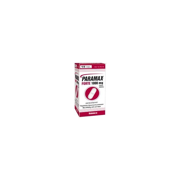 PARAMAX FORTE tabletti 1000 mg 5 fol kuva 2