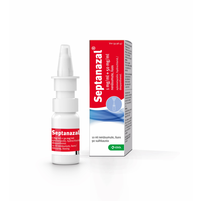 SEPTANAZAL nenäsumute, liuos 1/50 mg/ml 10 ml kuva 2