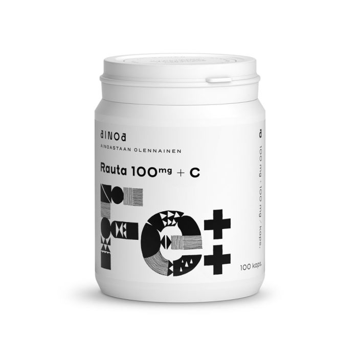 Ainoa Rauta 100mg + C 100 kaps kuva 2