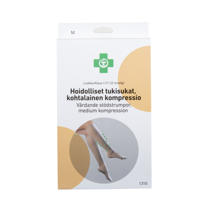 APTEEKKI Hoidolliset tukisukat, kohtalainen kompressio (lk. I) XL beige 1 pari kuva 2