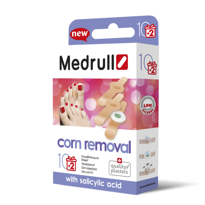 Medrull Corn Removal känsälaastari 12 kpl