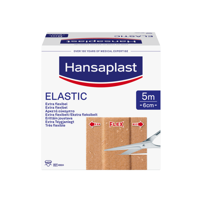Hansaplast Elastic leikattava 5m x 6 cm ME3 1 kpl kuva 2