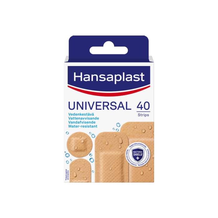 Hansaplast Universal laastari ME10 (45907) (lajitelma, 4 kokoa) 40 kpl kuva 3
