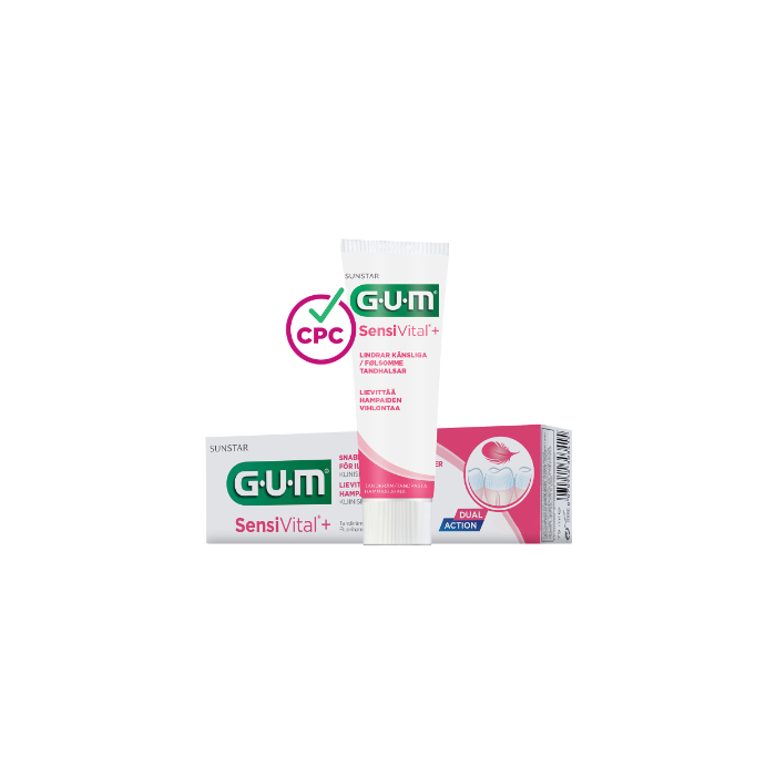GUM SensiVital+ hammastahna 75 ml