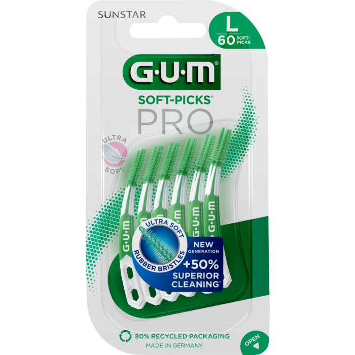 GUM Soft-Picks PRO Large 60 kpl kuva 2