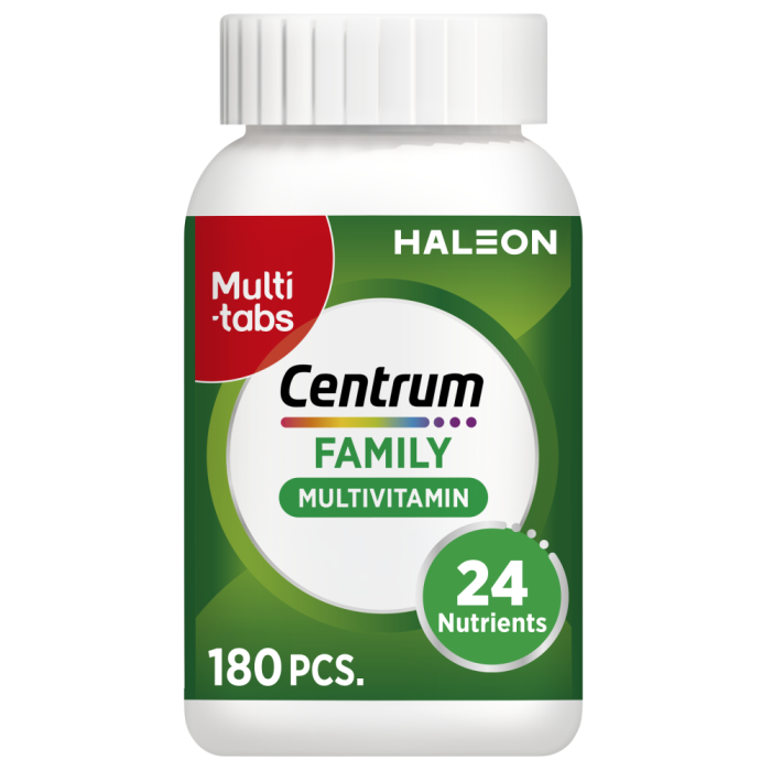Centrum Family multivitamin 180 tabl