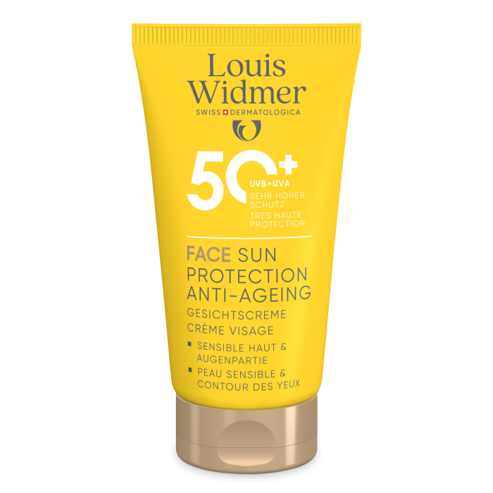 Widmer Sun Protection Face Anti-ageing 50+ hajusteeton 50 ml kuva 2