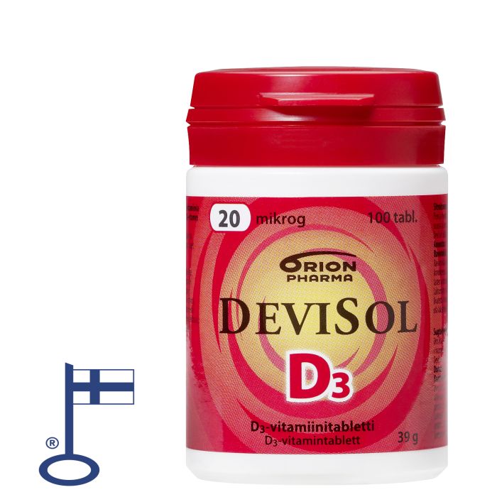 Devisol 20 mikrog imeskelytabletti 100 kpl kuva 3
