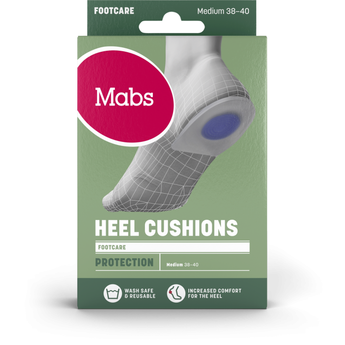Mabs FootCare Kantapehmuste M 1 pari
