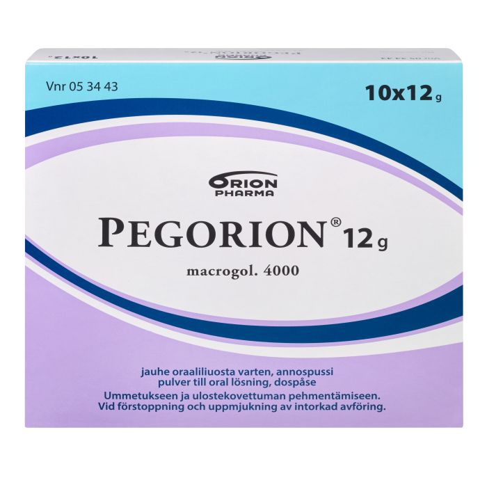 PEGORION jauhe oraaliliuosta varten, annospussi 12 g 10 x 12 g kuva 3