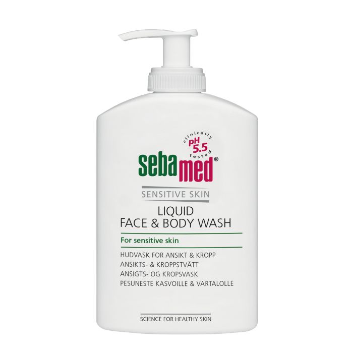 Sebamed Liquid Face&Body Wash pesuneste pumppupullo 300 ml kuva 3