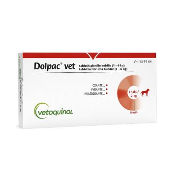DOLPAC VET tabletti 10 fol