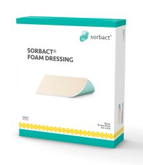 Sorbact Foam Dressing 15 cm x 15 cm 10 KPL