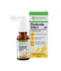 APTEEKKI FluAcute Zinc+ anis 20 ml